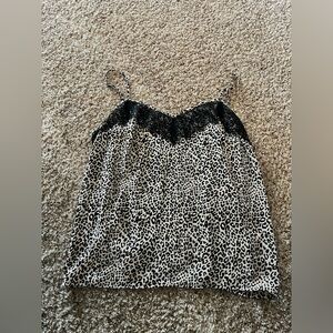 Candie's Animal Print Lace Cami xxl